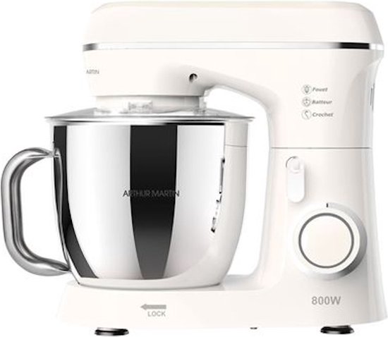 Arthur Martin AMP1531 keukenmachine 800 W 4,5 l Wit van Arthur Martin