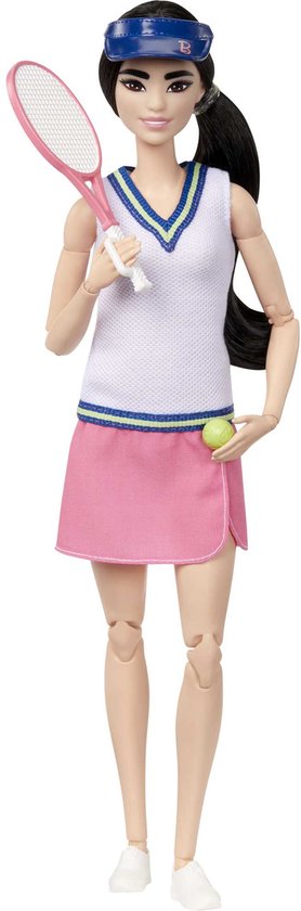 Barbie Made to Move Tennisspeelster - Barbiepop van Merkloos