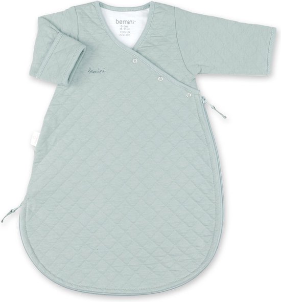 BEMINI Babyslaapzak - MAGIC BAG 0-1m - TOG 1.5 - Pady quilted jersey - Lunar van Bemi