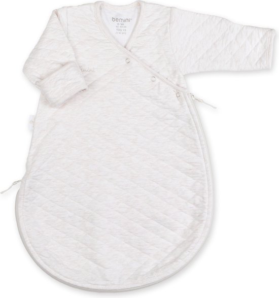 BEMINI Babyslaapzak - MAGIC BAG 0-1m - TOG 1.5 - Pady quilted jersey - Mix tender van Bemi