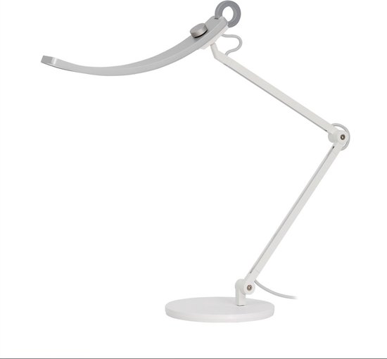 BenQ - e-Reading Lamp - LED - 3000K-5700K - Dimbaar - Leeslampje voor Boek - Zilverwit - 18W van BenQ