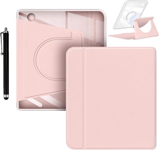 Beschermhoes E-reader - Lezer Cover - Veilig Lezen - 360 Graden Rotatie - 7 Inch - Transparant