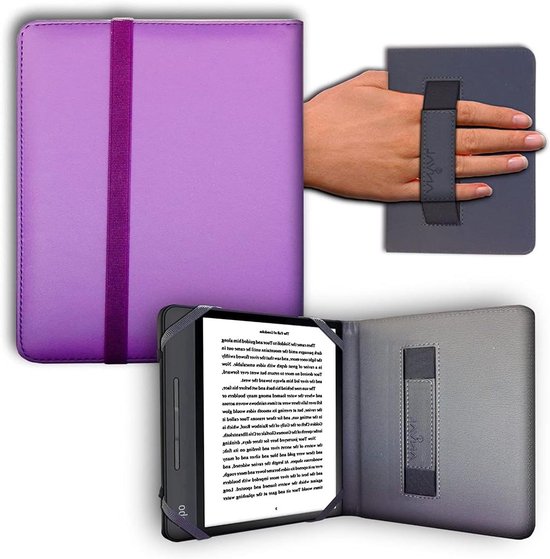 Beschermhoes Kobo Forma - E-reader hoes - Veilig lezen - Waterdicht en reinigbaar - 8 inch - Lila