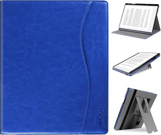 Beschermhoes voor 10.3 Inch E-reader Tablet - Inclusief Opvouwbare Standaard en Pennenhouder