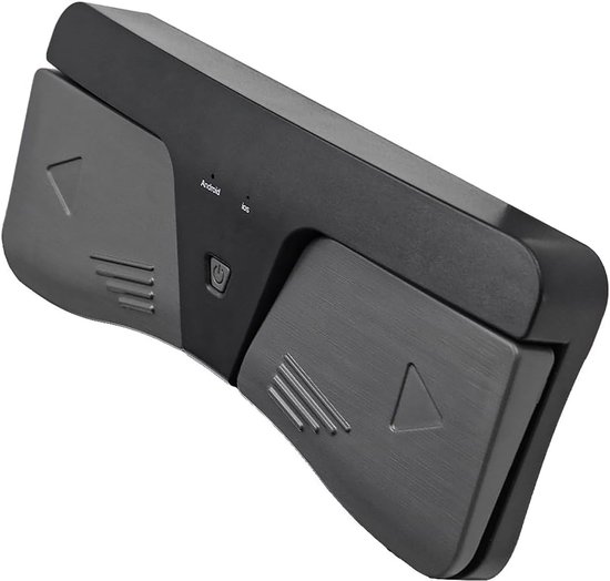 Bluetooth Page Turner Pedaal Draadloos Voetpedaal Muziek Page Turner Voor Tablets Smartphones Compatibel Met Android Ios-Systeem