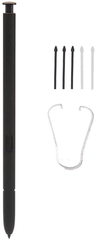 Bluetooth-stylus voor S23 Ultra, 4096 druk, afstandsbediening, nauwkeurige Bluetooth-touch digitale styluspen met navullingen voor S23 Ultra, alle versies (zwart)