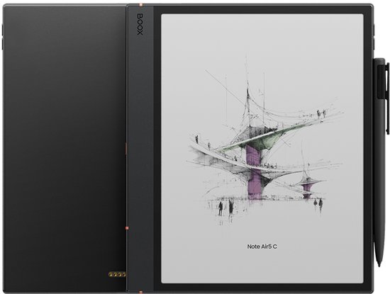 BOOX Note Air5 C - Kleuren e-ink e-book reader, teken tablet, Android 15, Play store, BSR, Styluspen 3 van BOOX