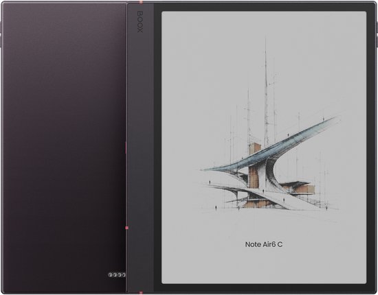BOOX Note Air6 C - Kleuren e-ink e-book reader, teken tablet, Android 16, Play store, BSR, Styluspen 3