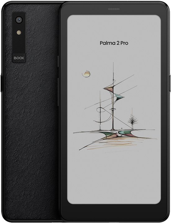 BOOX Palma2 Pro e-reader – Zwart – Krachtige 6,13" kleuren-ePaper e-reader in smartphone-formaat, met Android 15, Hybrid SIM-slot en Google Play Store van BOOX
