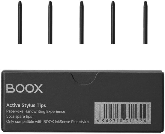 BOOX Stylus Penpunten voor BOOX InkSense Plus Stylus - Set van 5 Stuks van Merkloos