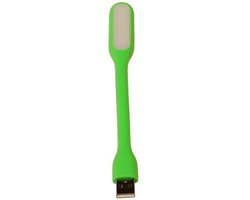 Borvat® | USB siliconen lamp | 6 led | laptop sterk | 1 Stucks | Groen van Borvat