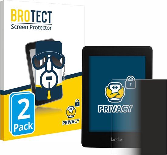 BROTECT - privacy screenprotector voor Amazon Kindle Paperwhite 2013 - Folie Beschermfolie Blauwlichtfilter (2 Stuks) van BROTECT