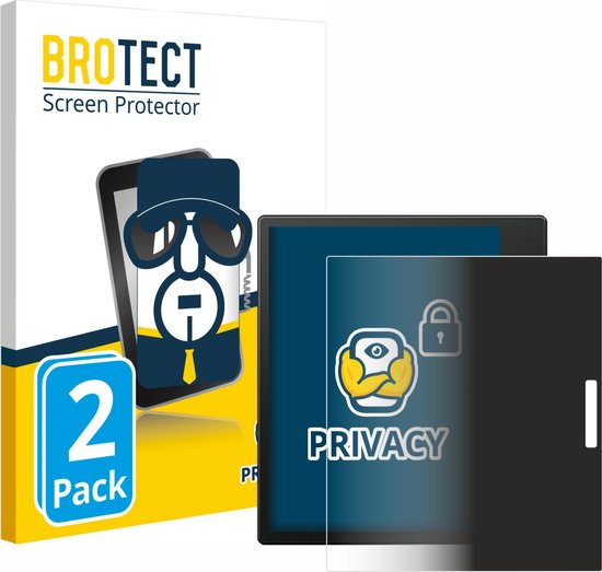 BROTECT - privacy screenprotector voor Onyx Boox Go Color 7 - Folie Beschermfolie Blauwlichtfilter (2 Stuks) van BROTECT