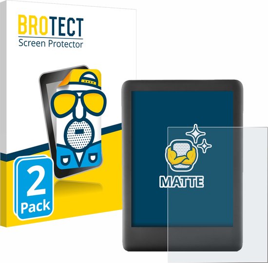BROTECT - Screenprotector voor Amazon Kindle 2019 (10. Gen.) - Folie Beschermfolie matte (2 Stuks) van BROTECT