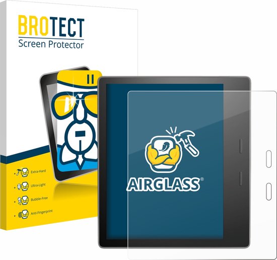 BROTECT - Screenprotector voor Amazon Kindle Oasis 2019 (10. Gen.) - Folie Beschermfolie Beschermglas transparant van BROTECT