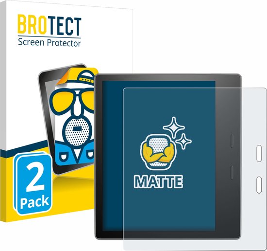 BROTECT - Screenprotector voor Amazon Kindle Oasis 2019 (10. Gen.) - Folie Beschermfolie matte (2 Stuks) van BROTECT