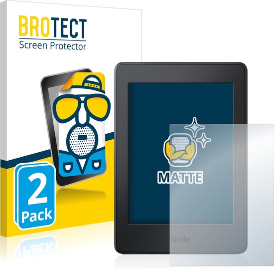 BROTECT - Screenprotector voor Amazon Kindle Paperwhite 2015 (7. Gen.) - Folie Beschermfolie matte (2 Stuks) van BROTECT