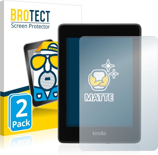 BROTECT - Screenprotector voor Amazon Kindle Paperwhite 2018 (10. Gen.) - Folie Beschermfolie matte (2 Stuks) van BROTECT