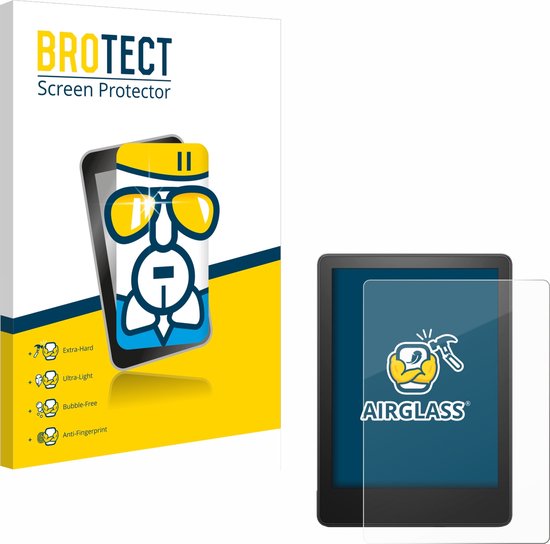BROTECT - Screenprotector voor Amazon Kindle Paperwhite 2021 / 2023 - Folie Beschermfolie Beschermglas transparant van BROTECT