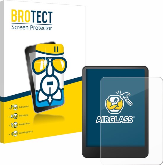 BROTECT - Screenprotector voor Amazon Kindle Paperwhite 2024 (12. Gen.) - Folie Beschermfolie Beschermglas transparant van BROTECT