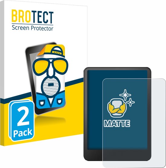 BROTECT - Screenprotector voor Amazon Kindle Paperwhite 2024 (12. Gen.) - Folie Beschermfolie matte (2 Stuks) van BROTECT