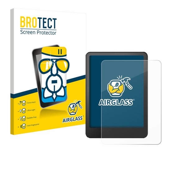 BROTECT - Screenprotector voor Amazon Kindle Paperwhite 2024 Signature Edition (12. Gen.) - Folie Beschermfolie Beschermglas transparant van BROTECT