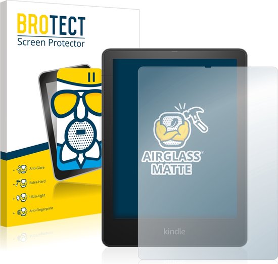 BROTECT - Screenprotector voor Amazon Kindle Paperwhite Signature 2021 - Folie Beschermfolie Beschermglas matte van BROTECT