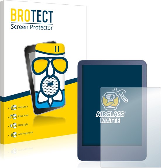 BROTECT - Screenprotector voor Amazon Kindle Reader 2022 - Folie Beschermfolie Beschermglas matte van BROTECT