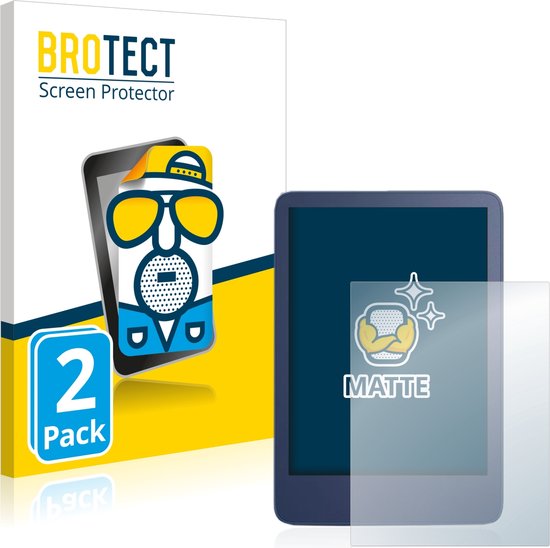 BROTECT - Screenprotector voor Amazon Kindle Reader 2022 - Folie Beschermfolie matte (2 Stuks) van BROTECT