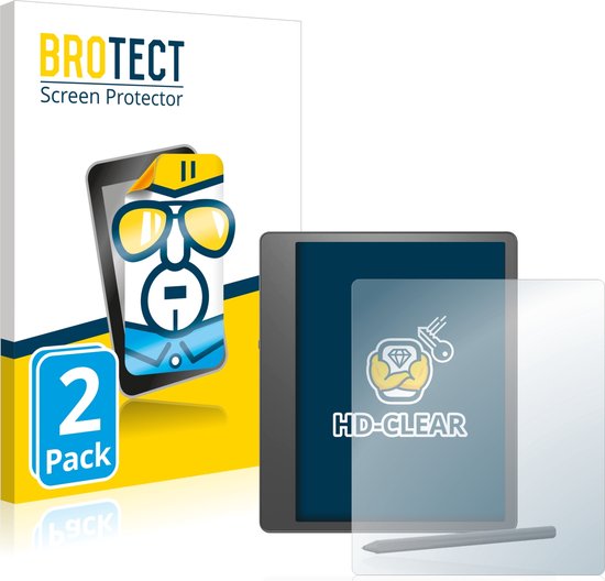 BROTECT - Screenprotector voor Amazon Kindle Scribe - Folie Beschermfolie transparant (2 Stuks) van BROTECT