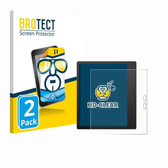 BROTECT - Screenprotector voor Boox Go 7 - Folie Beschermfolie transparant (2 Stuks) van BROTECT