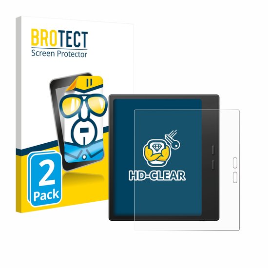 BROTECT - Screenprotector voor Boox Go Color 7 Gen II - Folie Beschermfolie transparant 2 Stuks van Merkloos
