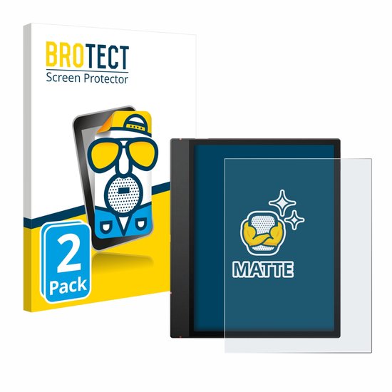 BROTECT - Screenprotector voor Boox Note Air 5 C - Folie Beschermfolie matte 2 Stuks