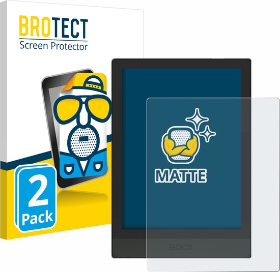BROTECT - Screenprotector voor Boox Poke 3 - Folie Beschermfolie matte (2 Stuks) van Merkloos