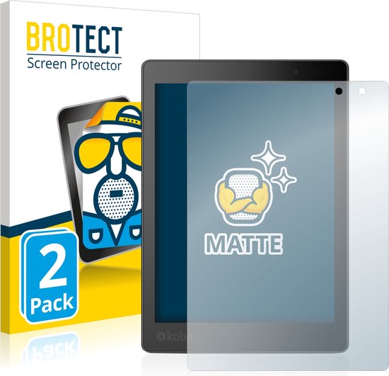 BROTECT - Screenprotector voor Kobo Aura One - Folie Beschermfolie matte (2 Stuks) van BROTECT