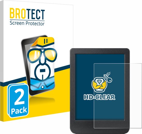 BROTECT - Screenprotector voor Kobo Clara BW - Folie Beschermfolie transparant (2 Stuks) van BROTECT