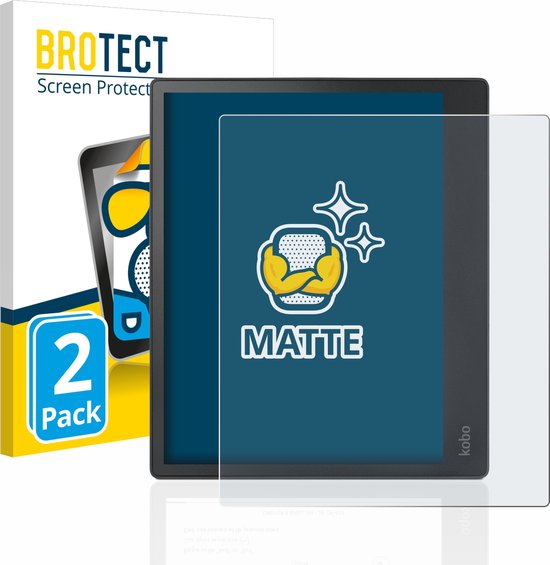BROTECT - Screenprotector voor Kobo Elipsa - Folie Beschermfolie matte (2 Stuks) van BROTECT
