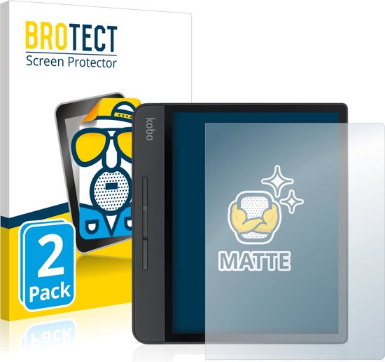 BROTECT - Screenprotector voor Kobo Forma - Folie Beschermfolie matte (2 Stuks) van BROTECT