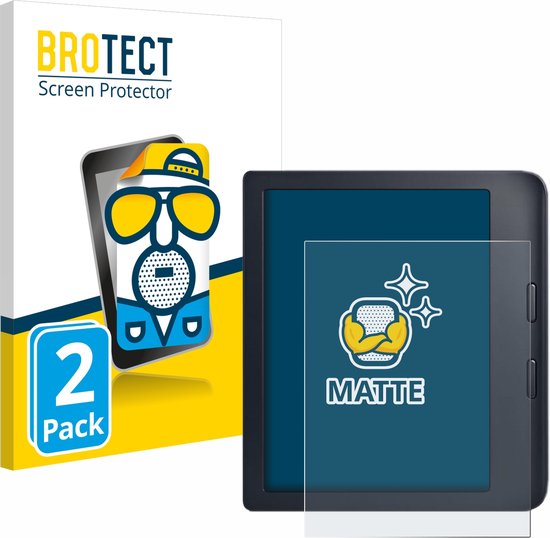 BROTECT - Screenprotector voor Kobo Libra 2 - Folie Beschermfolie matte (2 Stuks) van BROTECT
