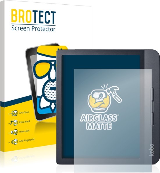 BROTECT - Screenprotector voor Kobo Libra H2O / Colour 2024 - Folie Beschermfolie Beschermglas matte van BROTECT