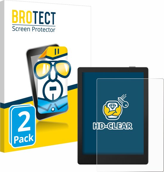 BROTECT - Screenprotector voor Onyx Boox Go 6 - Folie Beschermfolie transparant (2 Stuks) van BROTECT