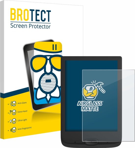 BROTECT - Screenprotector voor PocketBook Basic Lux 4 - Folie Beschermfolie Beschermglas matte van BROTECT