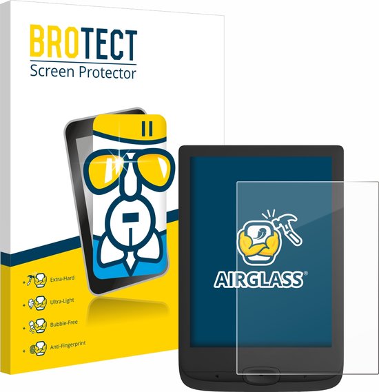 BROTECT - Screenprotector voor PocketBook Basic Lux 4 - Folie Beschermfolie Beschermglas transparant van BROTECT