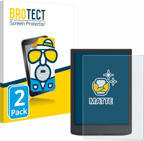 BROTECT - Screenprotector voor PocketBook InkPad 4 - Folie Beschermfolie matte (2 Stuks) van BROTECT