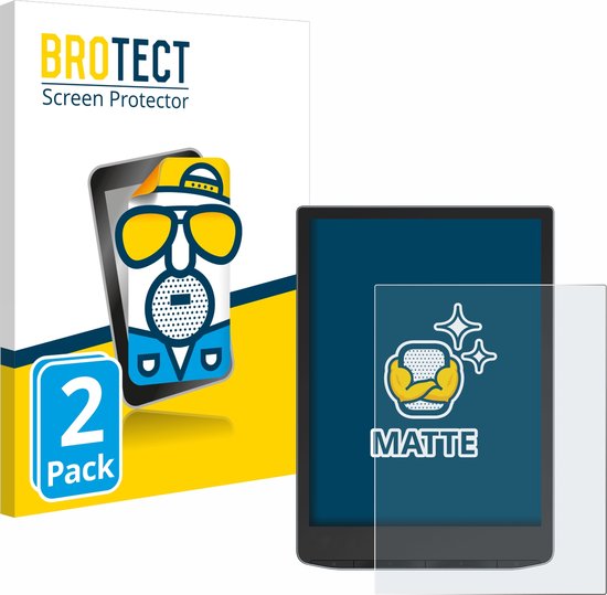 BROTECT - Screenprotector voor PocketBook InkPad Color 3 - Folie Beschermfolie matte (2 Stuks) van BROTECT