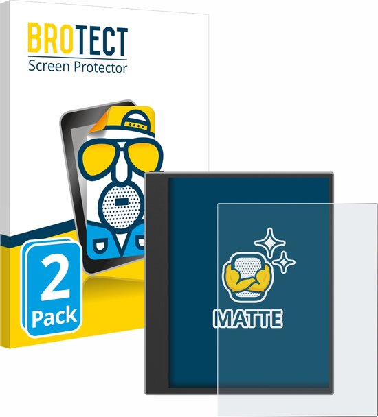 BROTECT - Screenprotector voor PocketBook InkPad Eo (2024) - Folie Beschermfolie matte (2 Stuks) van BROTECT