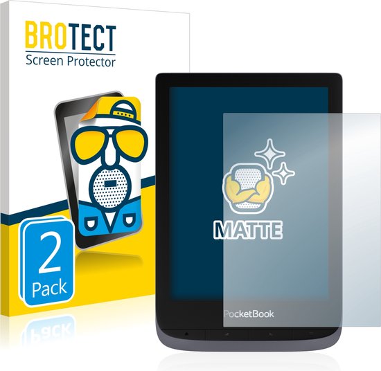 BROTECT - Screenprotector voor PocketBook Touch HD 3 - Folie Beschermfolie matte (2 Stuks) van BROTECT