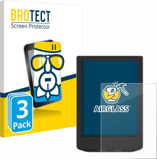 BROTECT - Screenprotector voor PocketBook Verse - Folie Beschermfolie Beschermglas transparant (3 Stuks) van BROTECT