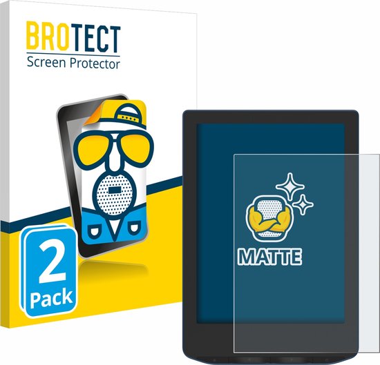 BROTECT - Screenprotector voor PocketBook Verse Pro Color - Folie Beschermfolie matte (2 Stuks) van BROTECT