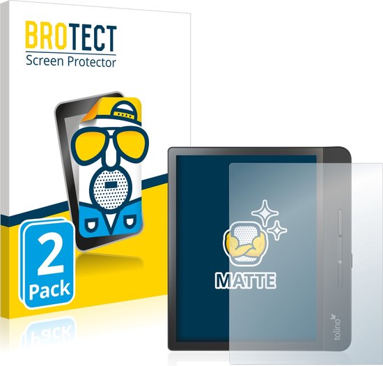 BROTECT - Screenprotector voor Tolino Epos 2 - Folie Beschermfolie matte (2 Stuks) van BROTECT